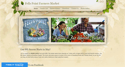 Desktop Screenshot of fellspointfarmersmarket.com